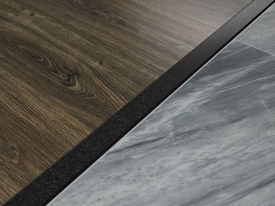 Алюминиевый  профиль ПТ-18 (79107PF7)  черный муар 2,7 м.