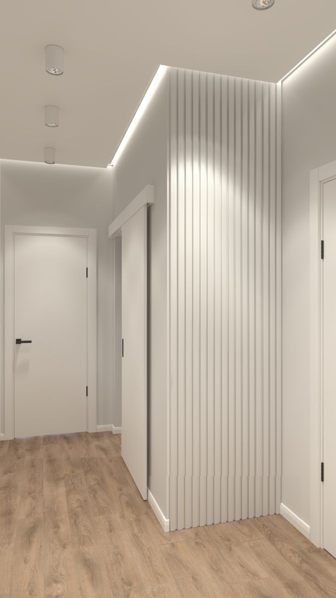 Стеновая панель HI WOOD белая. LV123 NP HI WOOD 120,0мм х 12,0мм х 2,7м