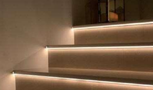 Профиль для ступени Genesis LED NLD118.81 11х22 2,8м Серебро матовое