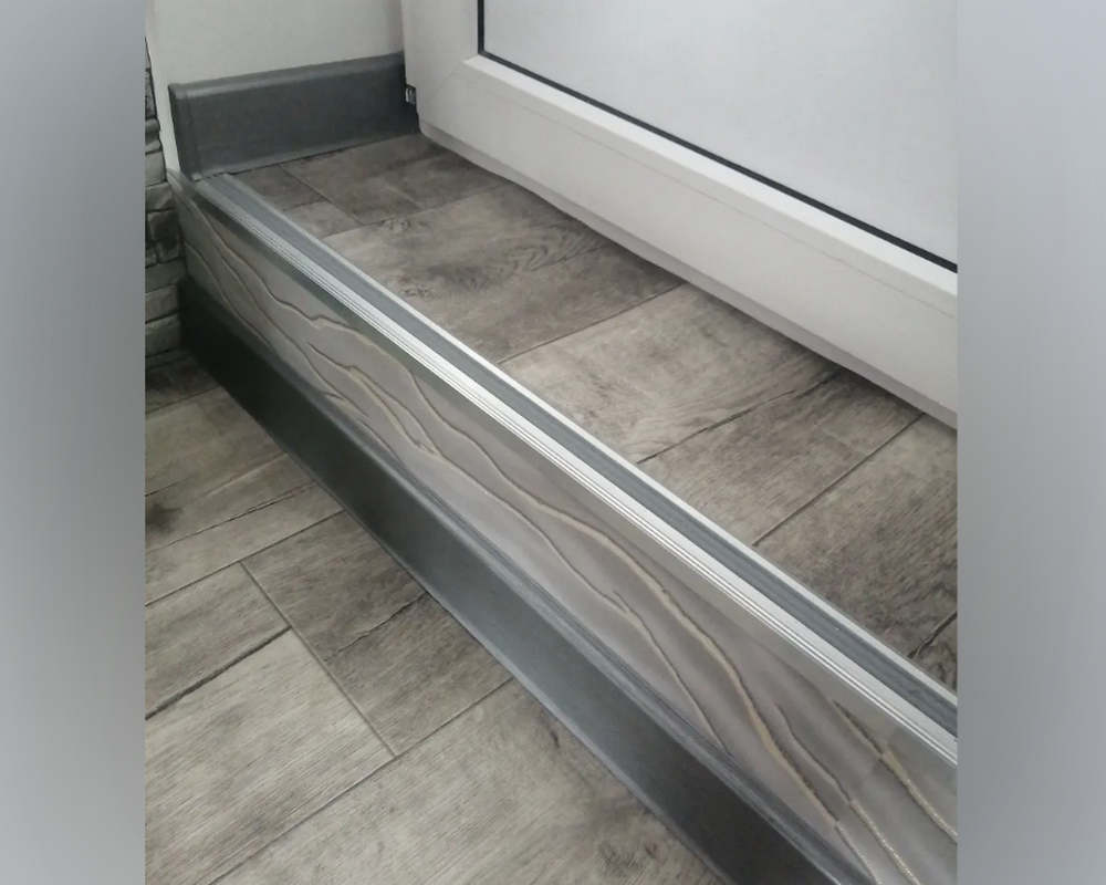 Порог одноуровневый ПС 08-1.2700.001ч Без покрытия