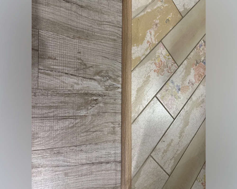 Самоклеящийся порог ЛС 35.1800.4083н Бук натуральный