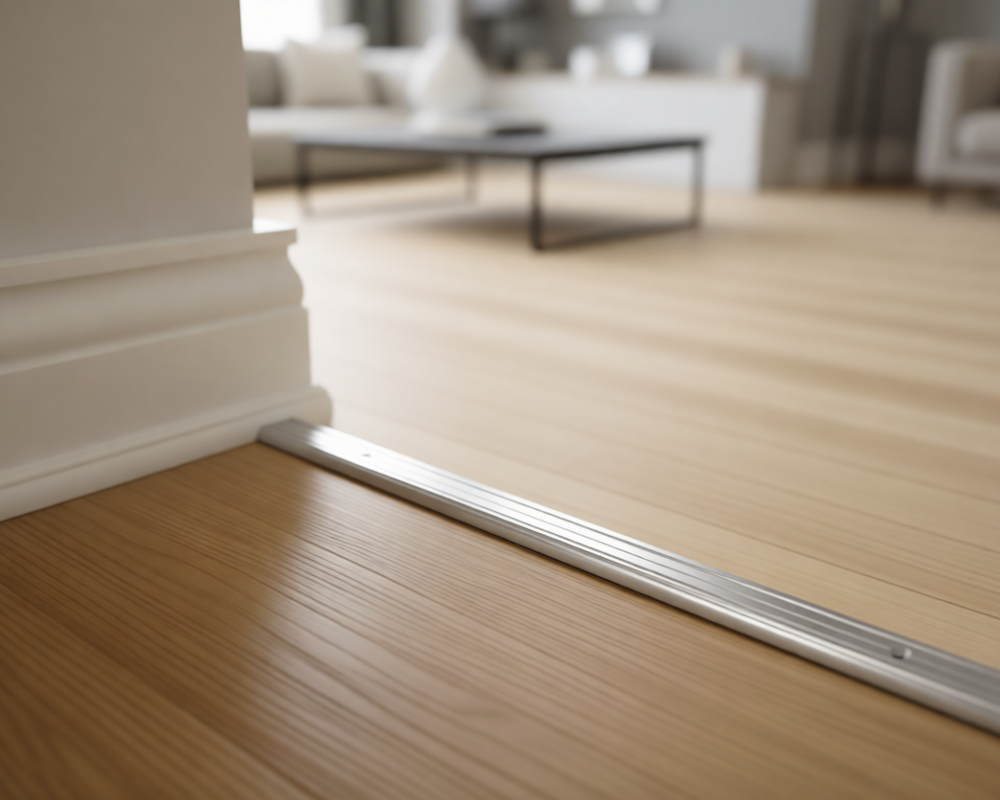 Порог одноуровневый ПС 01.2700.201л Серебро