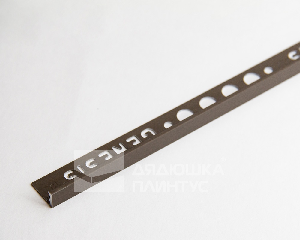 Профиль окантовочный Genesis ESA 100.89 10 х 2500 мм Бронза