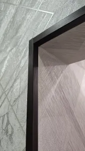 Угол ПВХ ИДЕАЛ 20*20 2,7м 302 Венге Черный