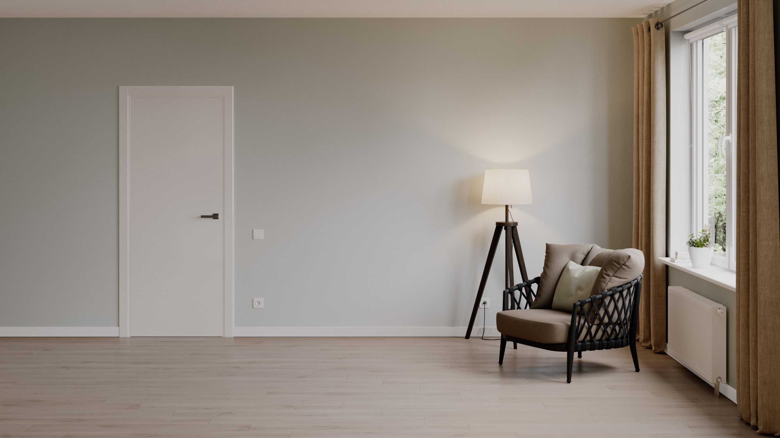 Плинтус МДФ Волшебная палочка. Гарден 200 Белый