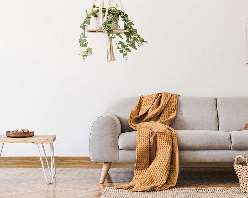 Плинтус со съемной панелью ПВХ Деконика ИДЕАЛ 55мм 2,2м 213 Дуб северный