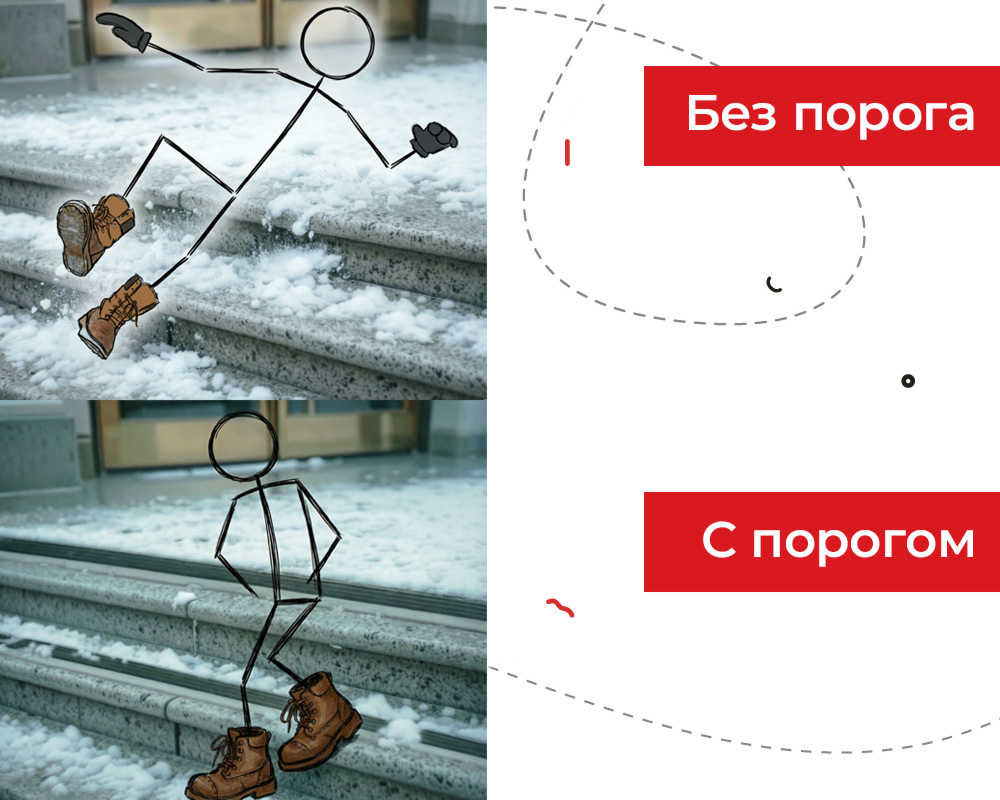 Порог одноуровневый ПС 08-1.1800.04л Бронза