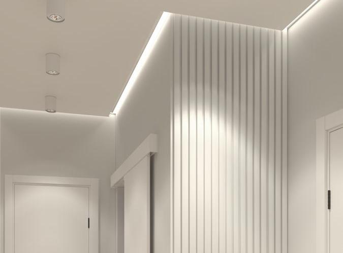 Стеновая панель HI WOOD белая. LV123L NP HI WOOD 120,0мм х 12,0мм х 2,7м