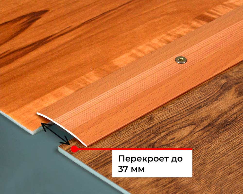 Порог одноуровневый ПС 03.900.15 Черный