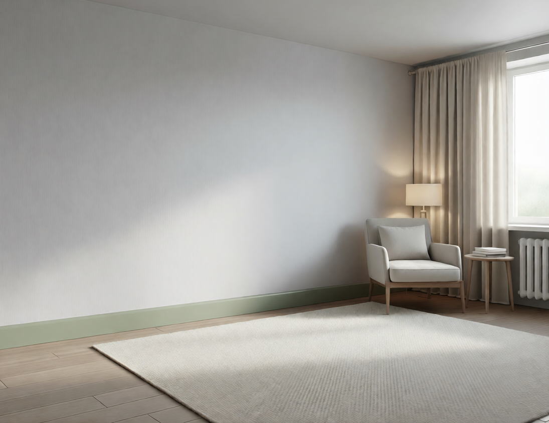 Плинтус Волшебная Палочка Самоцветы 81мм 2,0м. NCS 5010-G30Y. Цвет 409