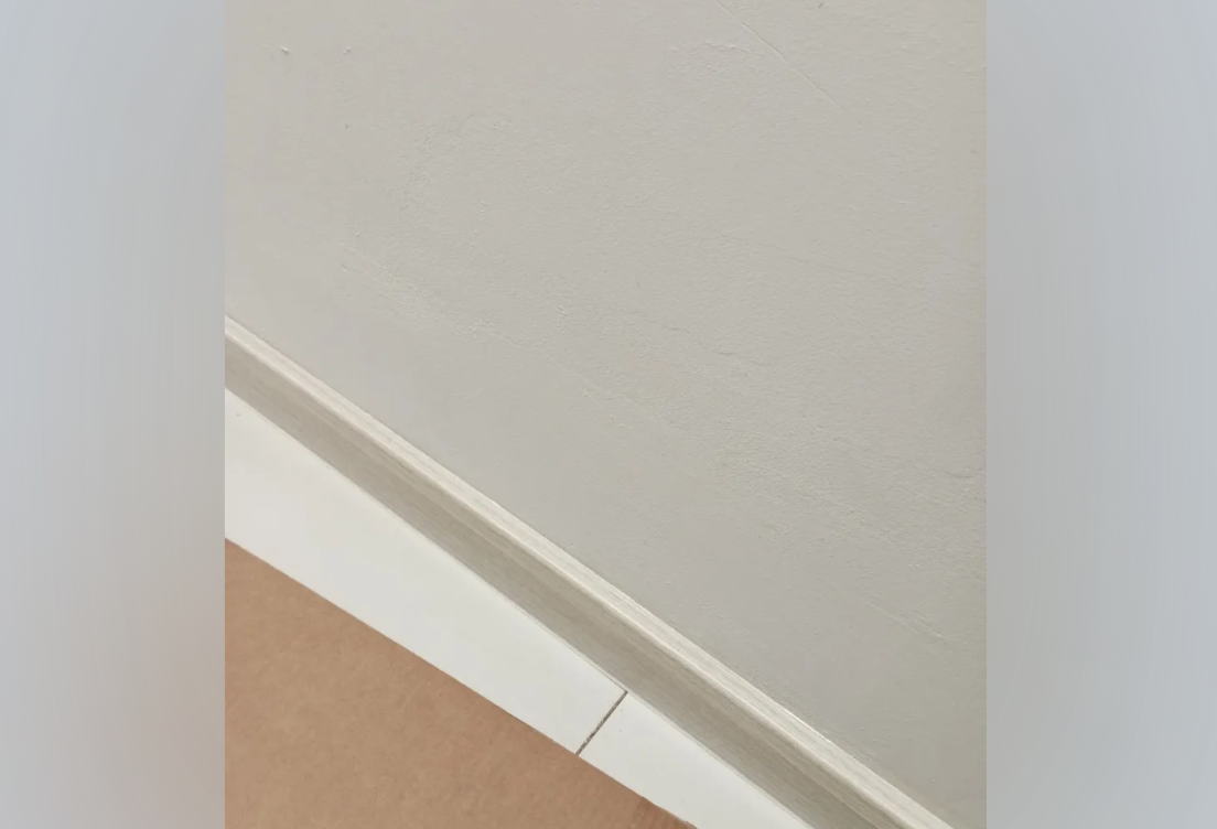 Плинтус ПВХ Волшебная палочка 70мм Home 2,2м 7009