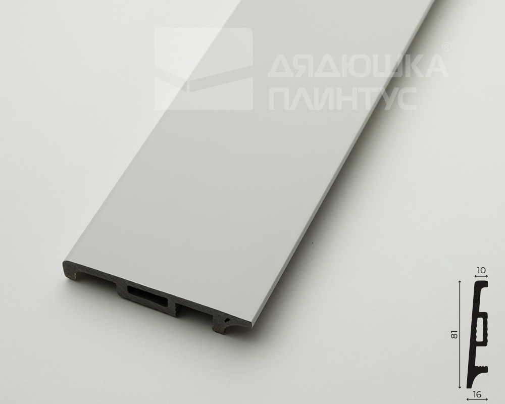 Плинтус Волшебная Палочка Самоцветы 81мм 2,0м 103