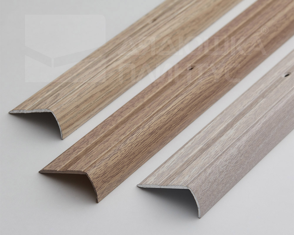 Порог угловой ПУ 06.1800.061 Дуб мокко