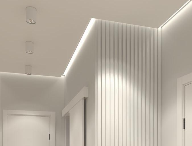 Стеновая панель HI WOOD белая. LV123 NP HI WOOD 120,0мм х 12,0мм х 2,7м