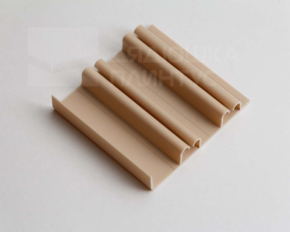 Клипса монтажная для плинтуса ПВХ Рико Колор HSP 80 мм