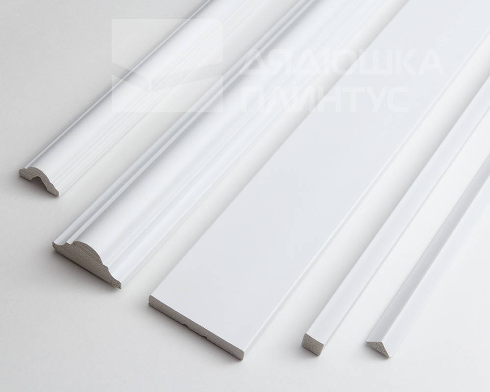 Молдинг Волшебная палочка MSST 112 10мм х 10мм х 2,0м Белый под покраску