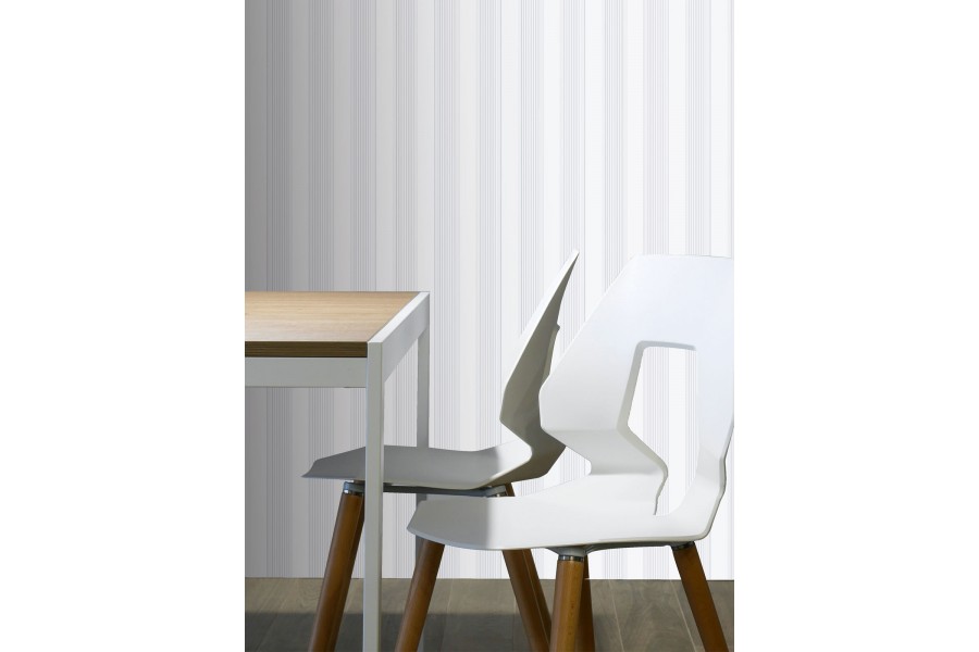 Стеновая панель HI WOOD белая. LV123 NP HI WOOD 120,0мм х 12,0мм х 2,7м