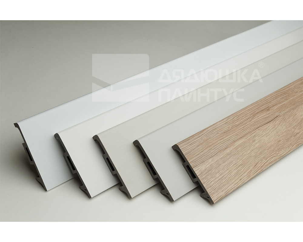 Плинтус Волшебная Палочка Самоцветы 81мм 2,0м. NCS 5502Y. Цвет 405