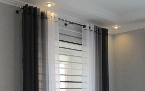 Карниз двухрядный кованый УЮТ D25мм 1,6м Черный