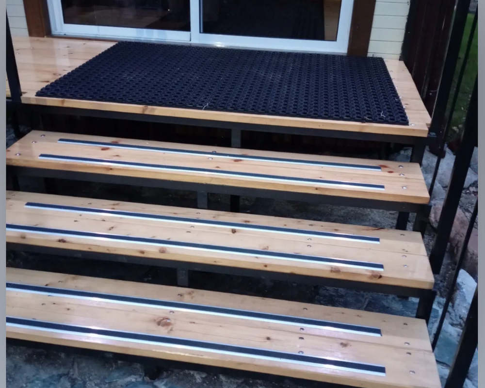 Порог одноуровневый ПС 08-1.1800.04л Бронза