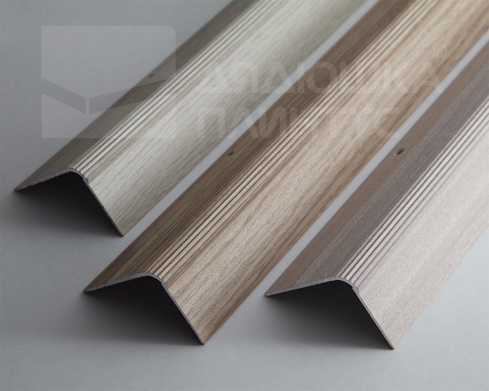 Порог угловой ПУ 02.900.03 Шоколад