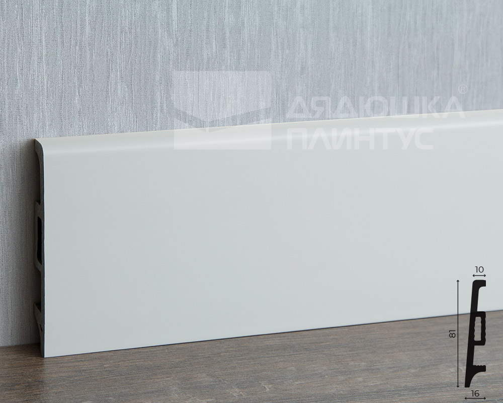 Плинтус Волшебная Палочка Самоцветы 81мм 2,0м 103