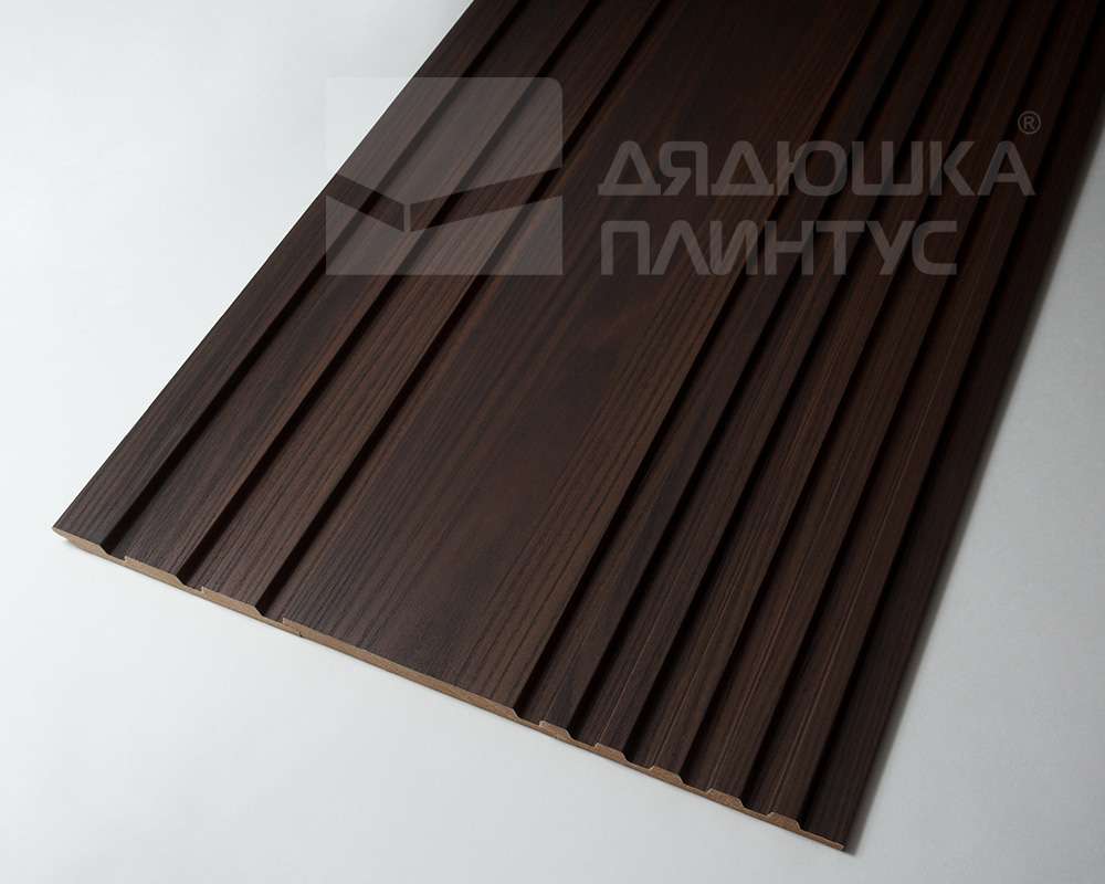 Панель МДФ ACUPAN 61.08.122501.94 трапеция 12х122х2760 мм Эльм коричневый