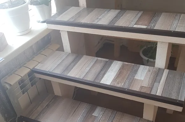 Порог угловой ПУ 05.900.105 Дуб арктик