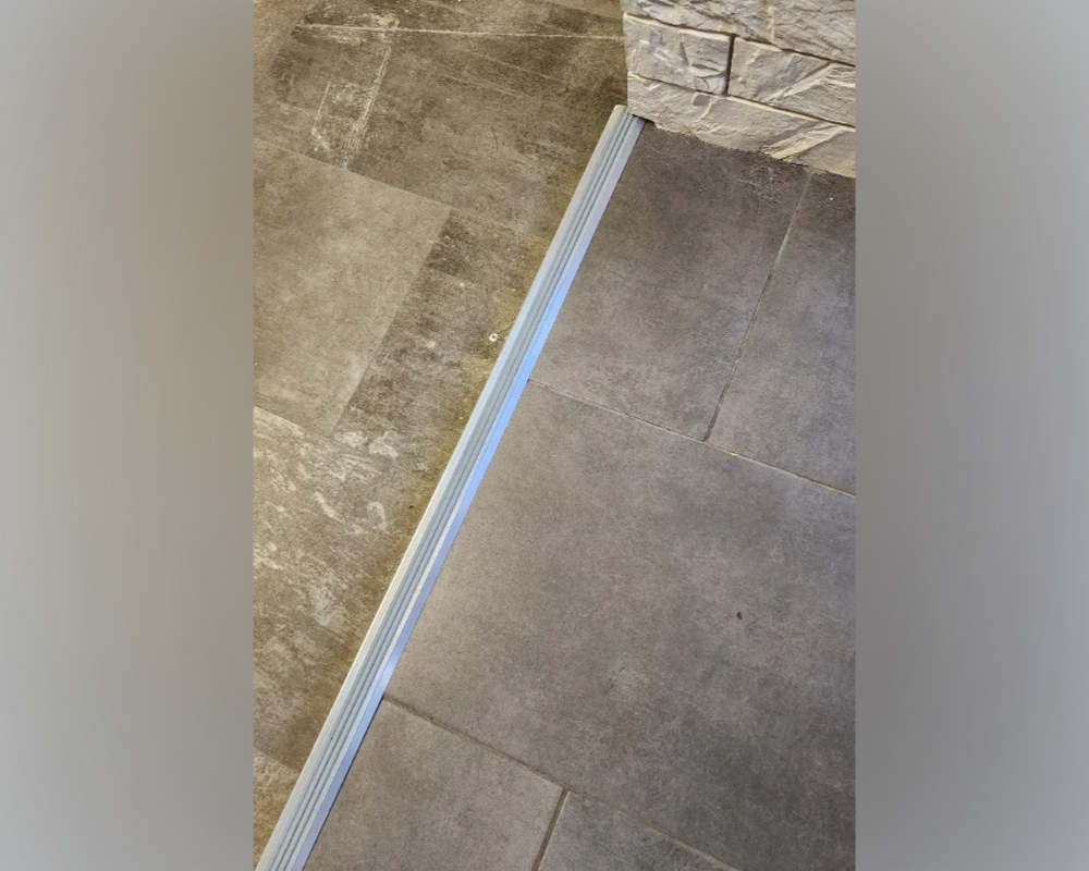 Порог одноуровневый ПС 08-1.1800.04л Бронза