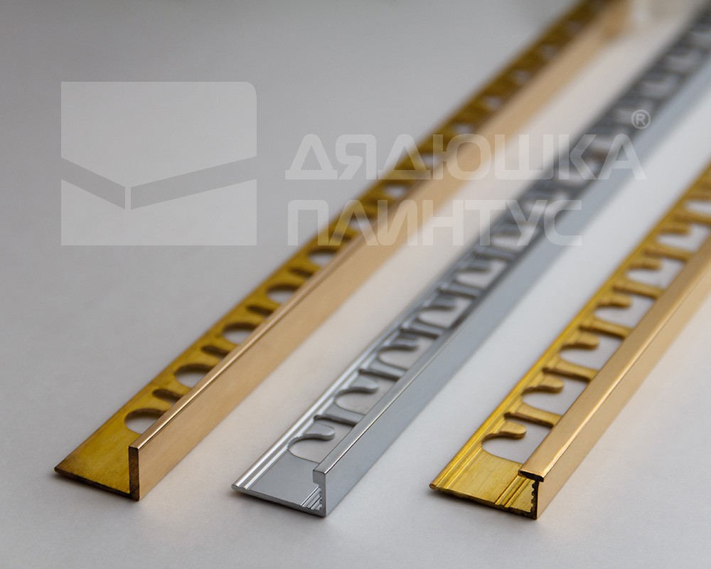Профиль для плитки L-образный Волшебная палочка MSPK 01-12.2700.CB латунь хромированная 12,5мм*2,7м