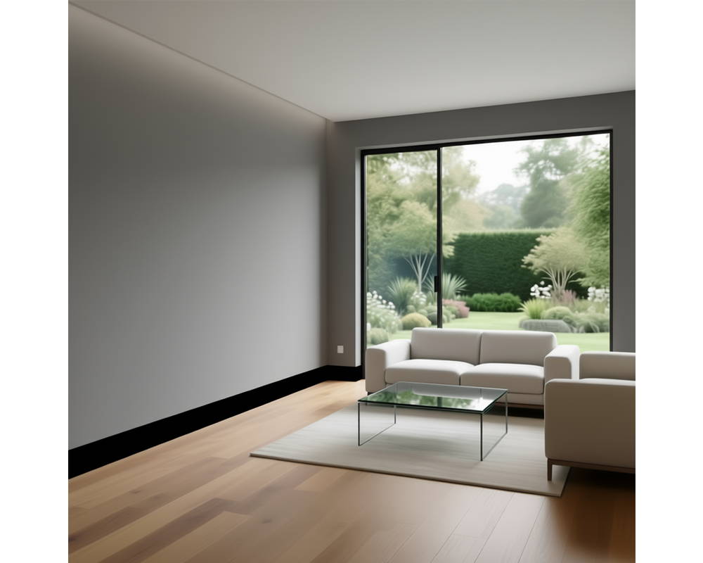 Плинтус из полистирола высокой плотности NMC Wallstyl FT1 Белый