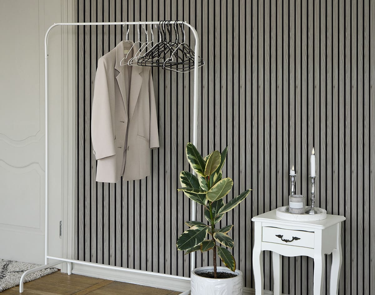 Панель вспененный полистирол ГРЕЙС 3D RAIL 120*2700 мм.  Береза