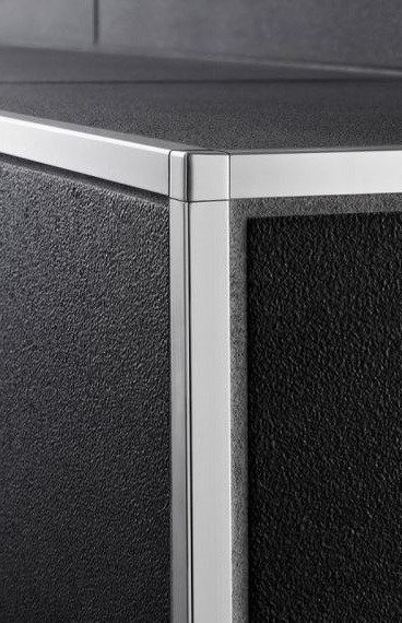 Профиль П-образный латунный Progress PRFOC 10 10 мм 2,7 м Хромированный