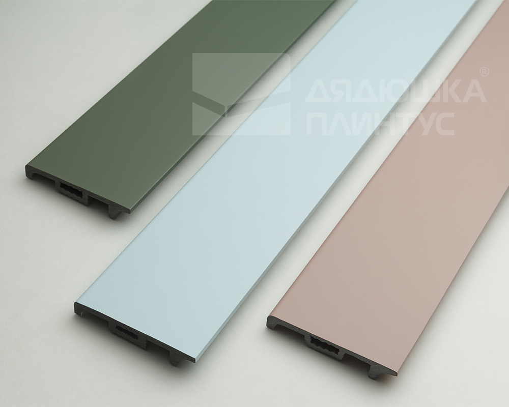 Плинтус Волшебная Палочка Самоцветы 81мм 2,0м. NCS 0515B. Цвет 407