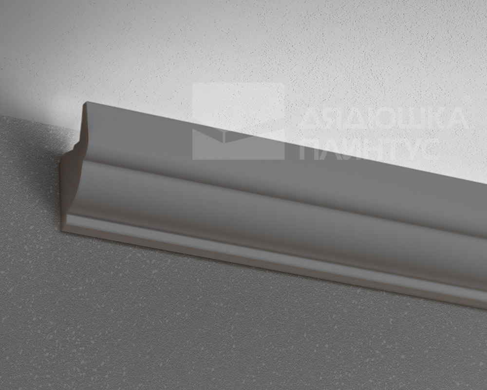 Молдинг из полистирола высокой плотности  HI WOOD LB32 под подсветку 32,5мм х 24мм х 2,0м.