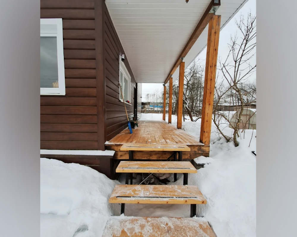 Порог одноуровневый ПС 08-1.1800.03 Шоколад