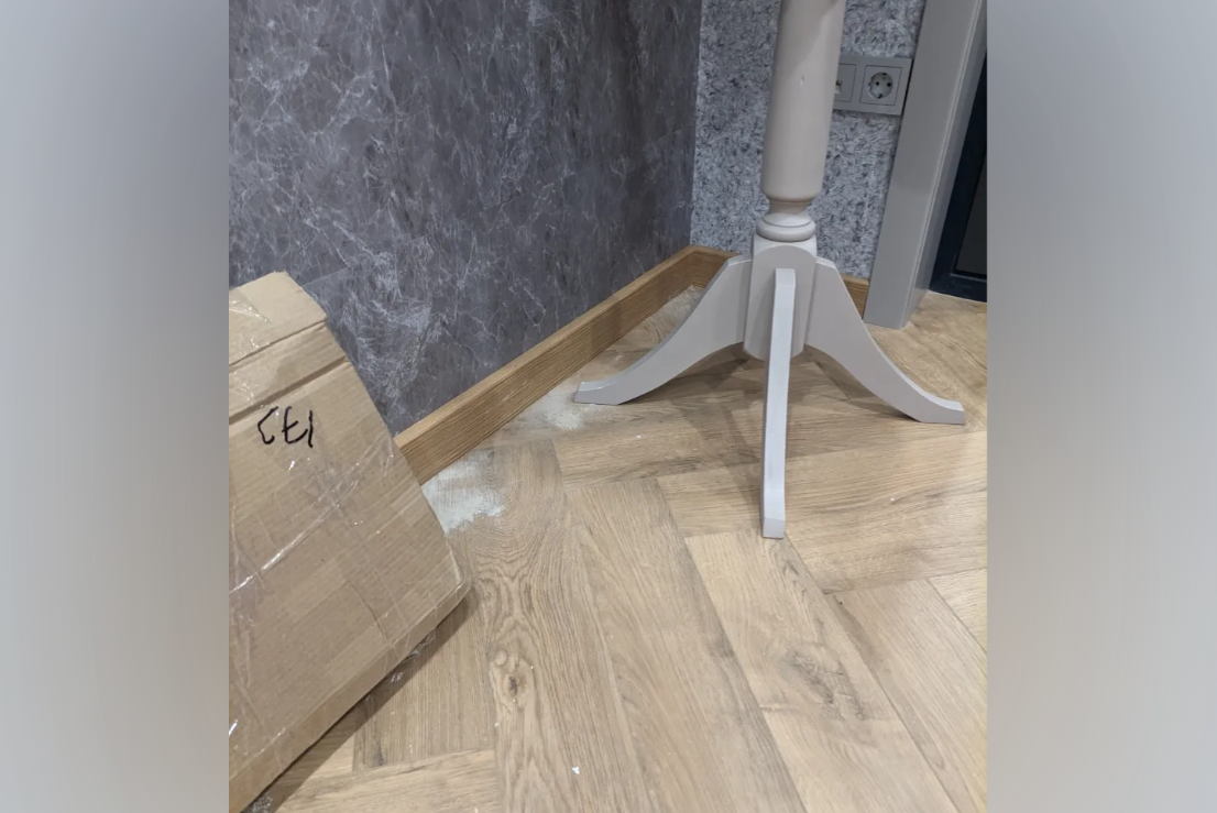 Плинтус ПВХ Рико Концепт 80мм 2,2м. 80106