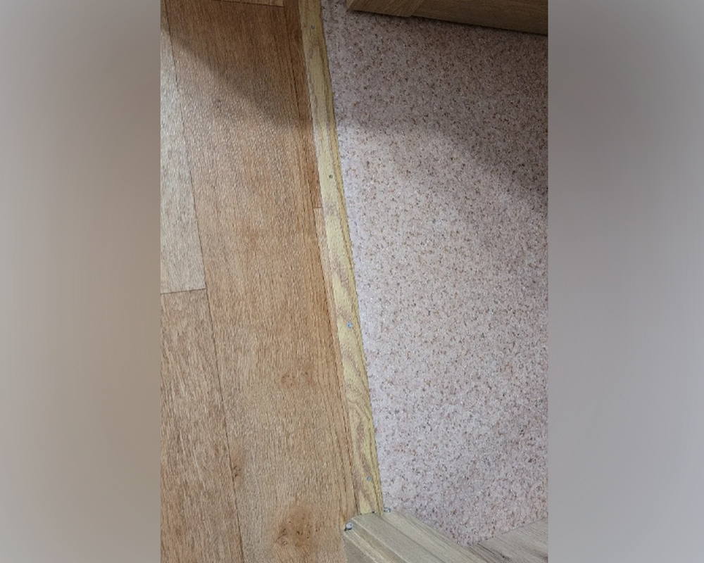 Порог одноуровневый ПС 01.900.082 Дуб светлый