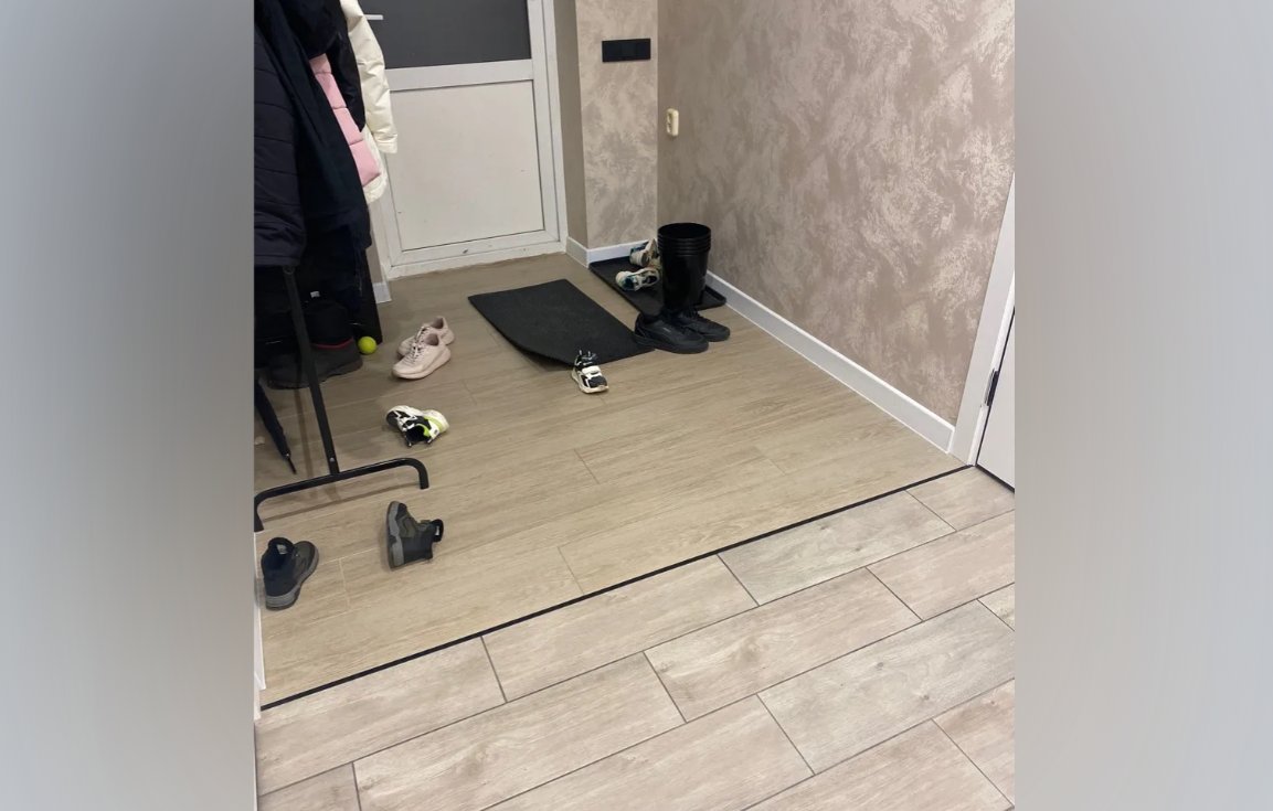 Порог одноуровневый ЛС 10.2700.215 Черный