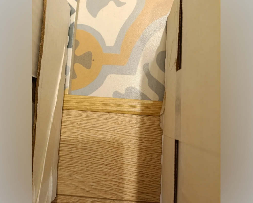 Порог одноуровневый ЛС 10.2700.288 Орех