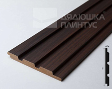 Панель МДФ ACUPAN 61.08.122502.94 рейки 12х122х2760 мм Эльм коричневый